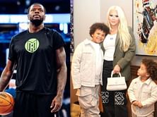 Julius Randle's wife Kendra dazzles with $8,665 Chanel bag at Madison Square Garden