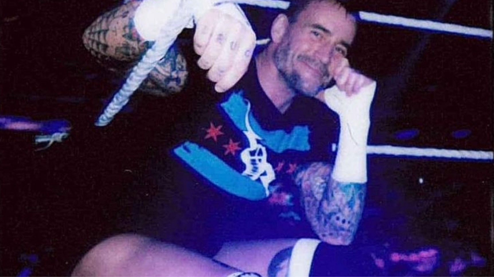 CM Punk seems to be enjoying his time off