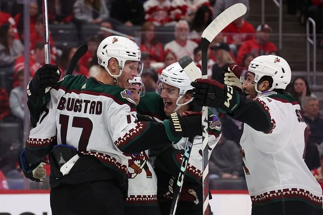 Arizona Coyotes v Detroit Red Wings