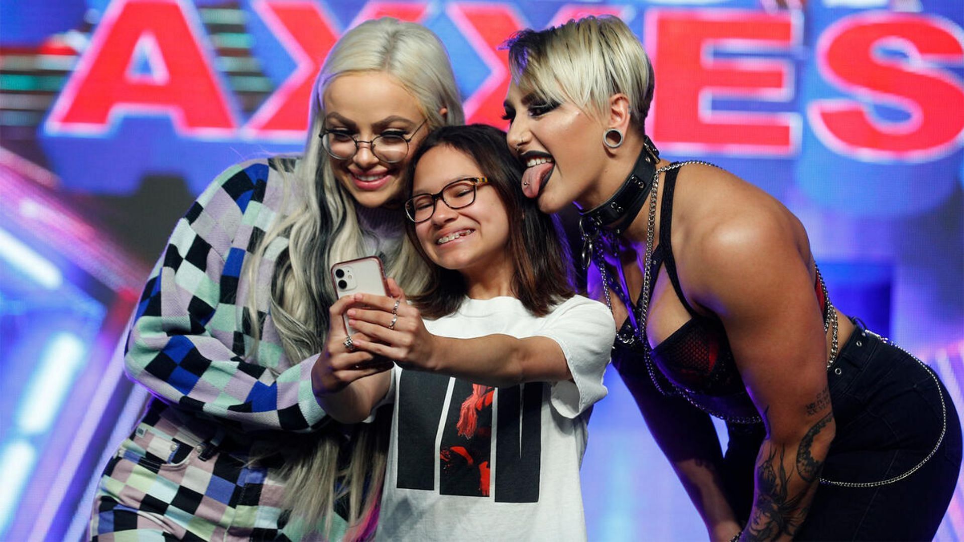 Rhea Ripley and Liv Morgan two years ago (Credit: WWE)