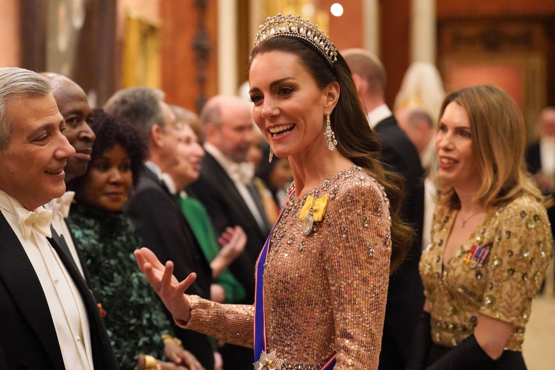 King Charles III And Queen Camilla Host Diplomatic Reception (Photo by Jonathan Brady - Pool / Getty Images)