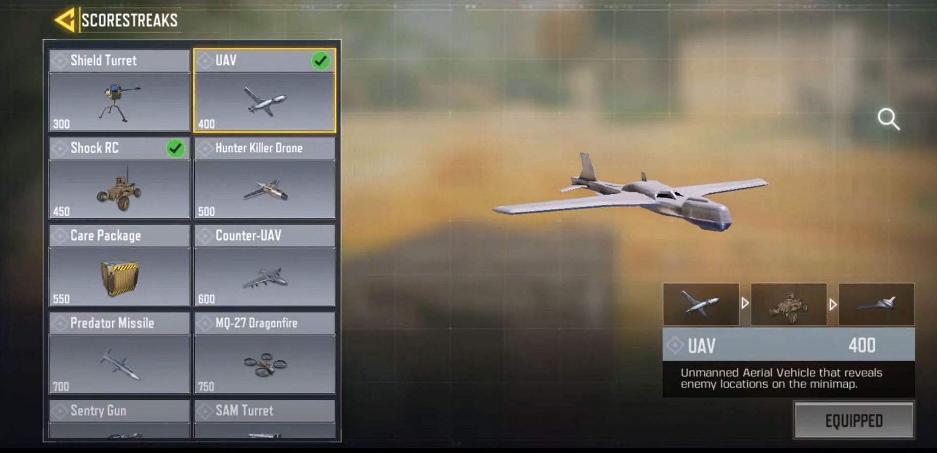 UAV (Image via Activision)