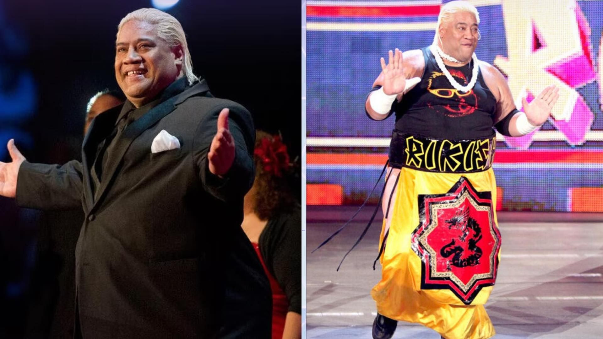 How did Rikishi secretly signal his wife and sons during his WWE entrances?