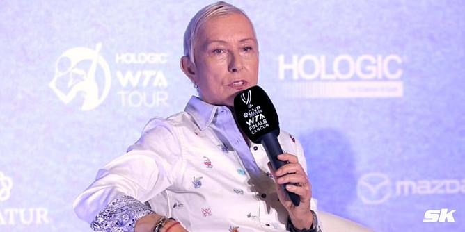 Martina Navratilova reacts to claim of being excluded from BBC's Wimbledon coverage for 'recycling tropes of 70's and 80's homophobia at trans people'
