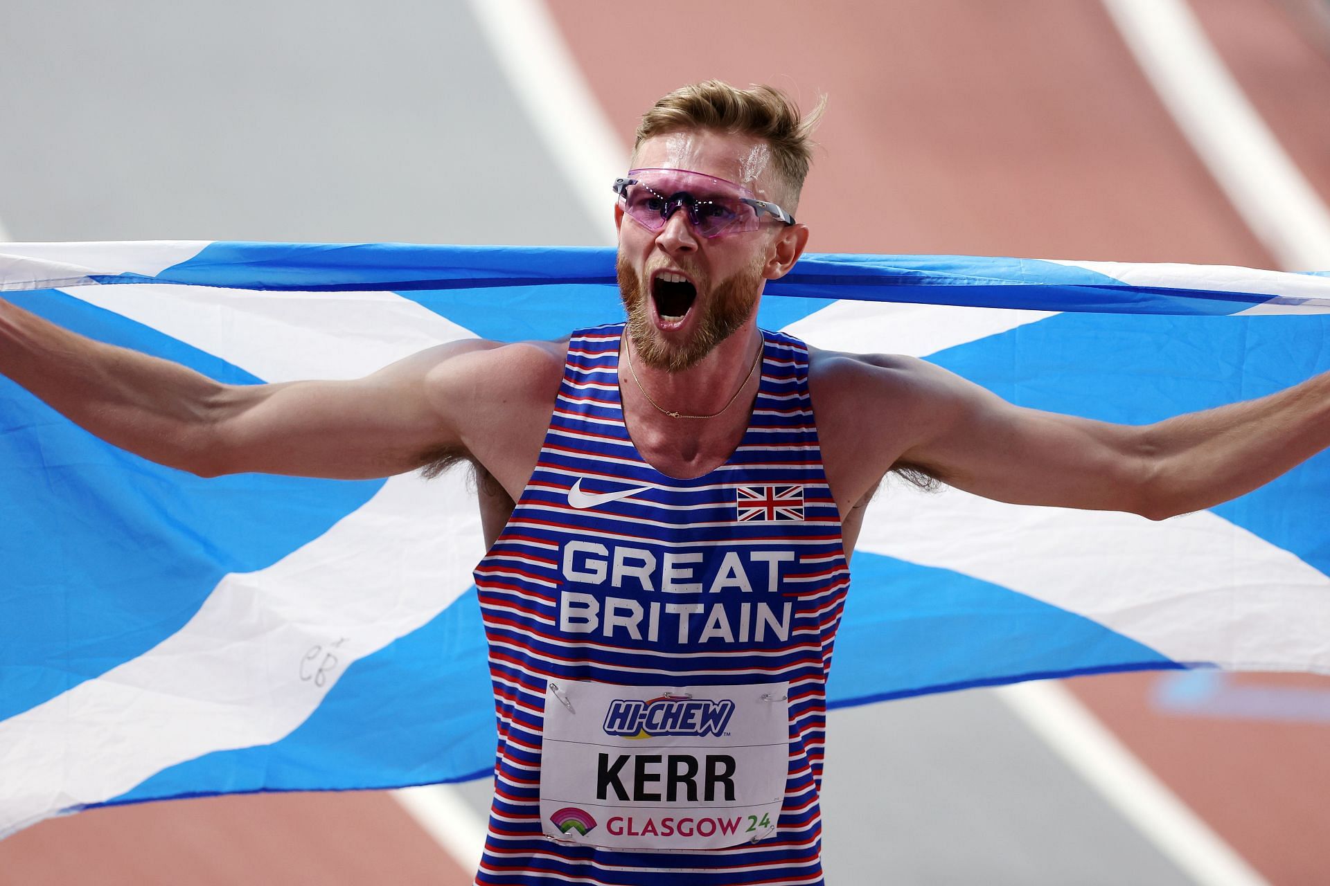 World Athletics Indoor Championships Glasgow 2024 - Josh Kerr wins 3000m gold