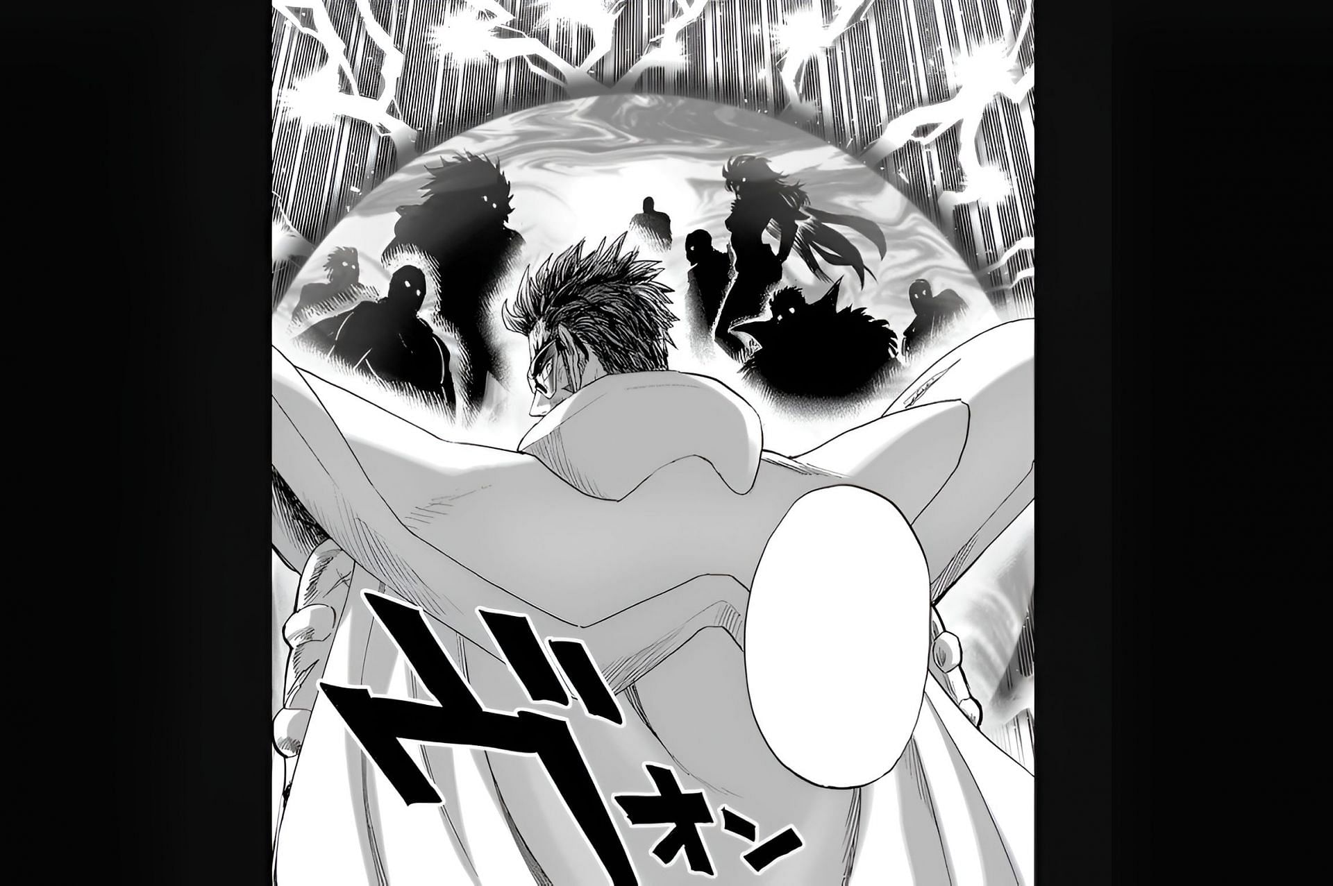 Blast and his comrades as seen in the manga series (Image via Shueisha/Yusuke Murata and ONE)