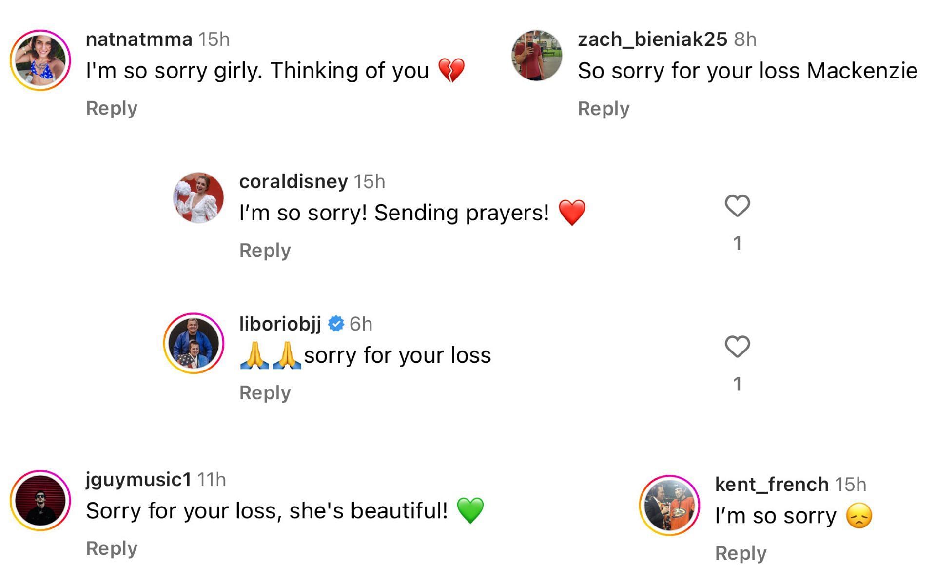 Instagram comments