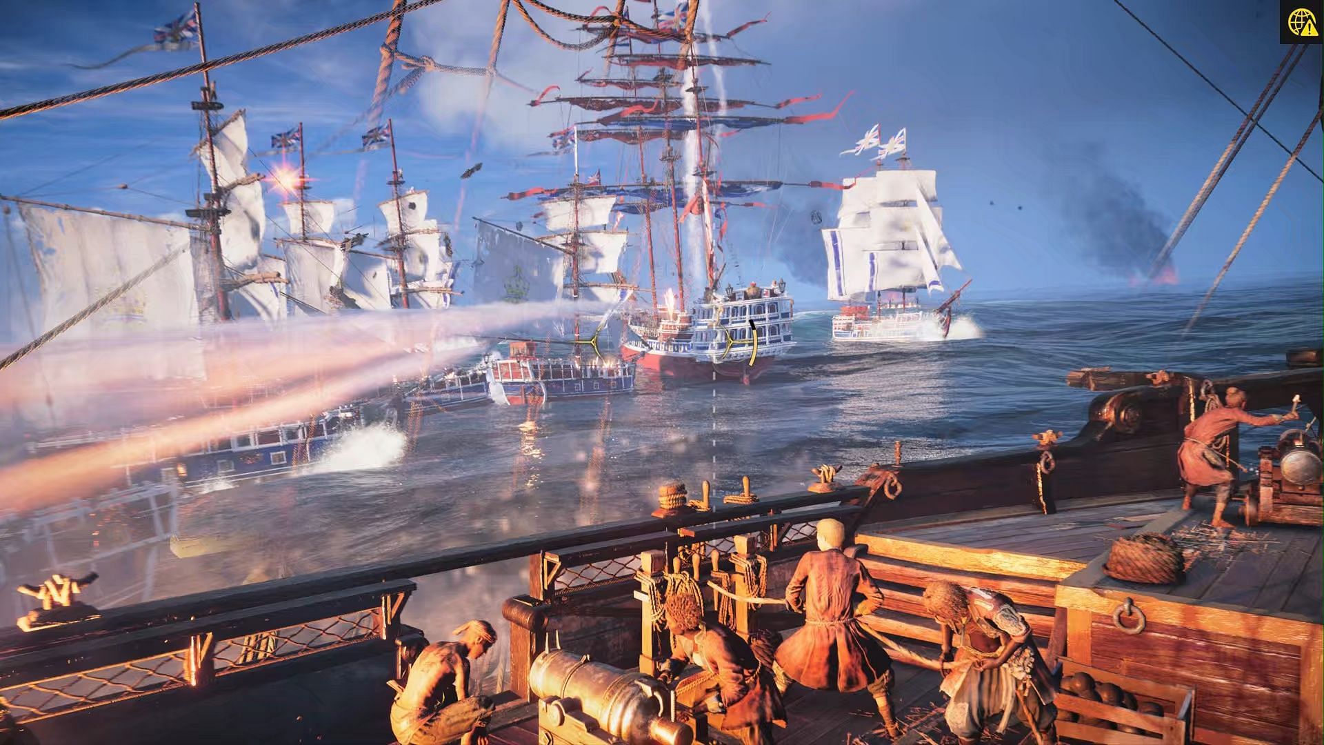 Naval combat (Image via Ubisoft)