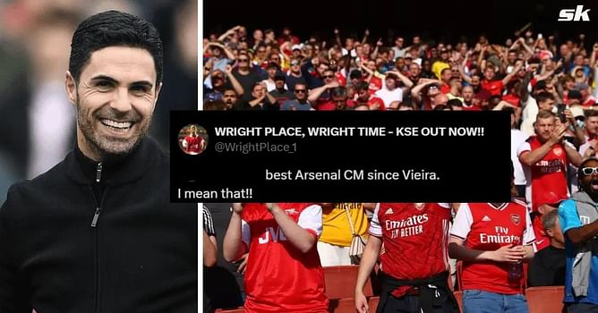 "Best Arsenal CM since Vieira", "Signing of the season" - Gunners fans praise star's 'world-class' performance in 2-1 Brentford win