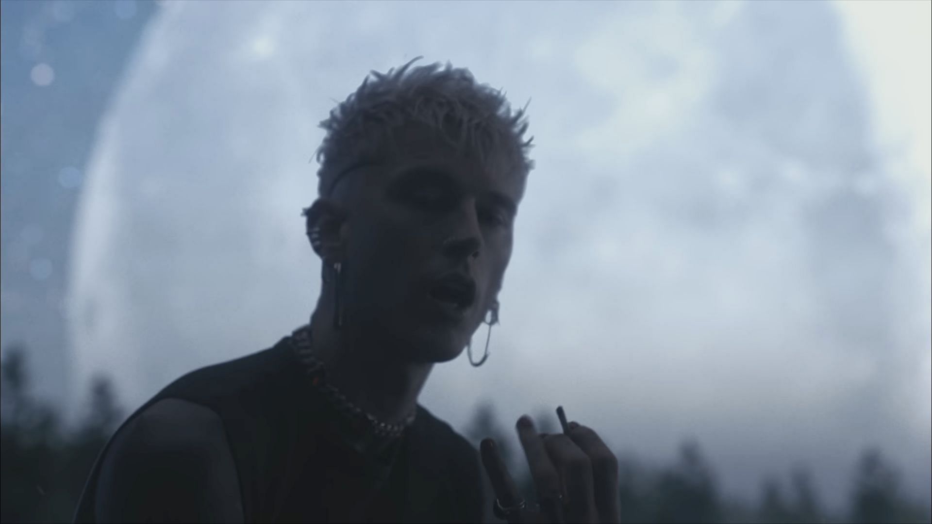 MGK and Trippie Redd in the music video for &#039;LOST BOYS&#039; released to all DSPs, including YouTube on March 27, 2024 (Image via YouTube/@mgk)