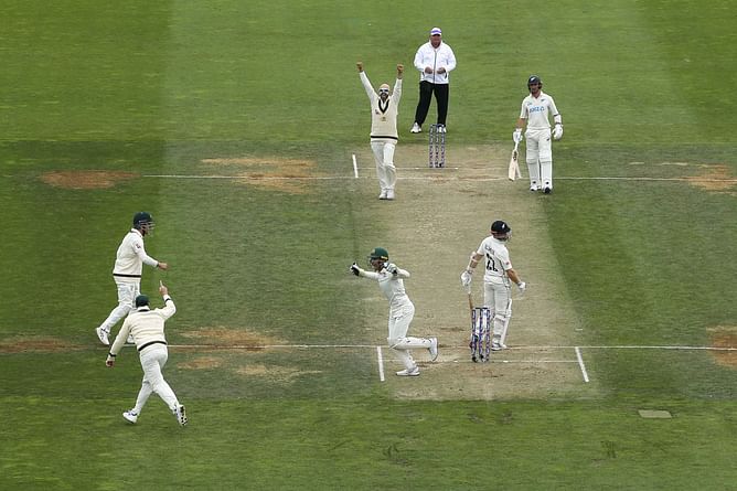 [Watch] "There's one Test to come, mate" - Nathan Lyon refuses to reveal plan for Kane Williamson after Day 3 of NZ vs AUS 1st Test