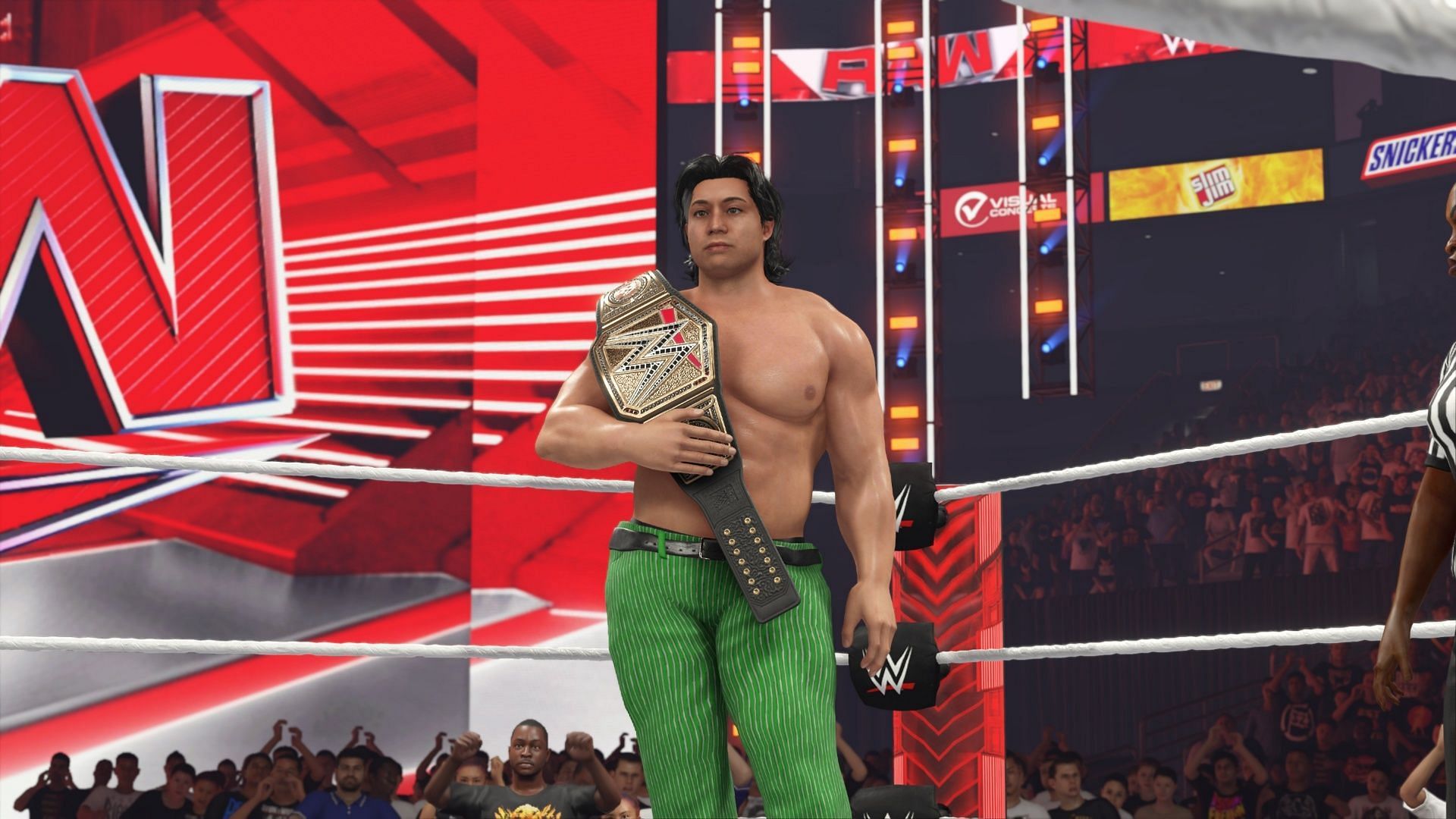 There can be only one King of the Mountain, and WWE 2K24 is it (Image via 2K Games)