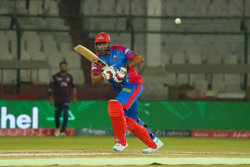 Kieron Pollard in action (Image Courtesy: X/Pakistan Super League)