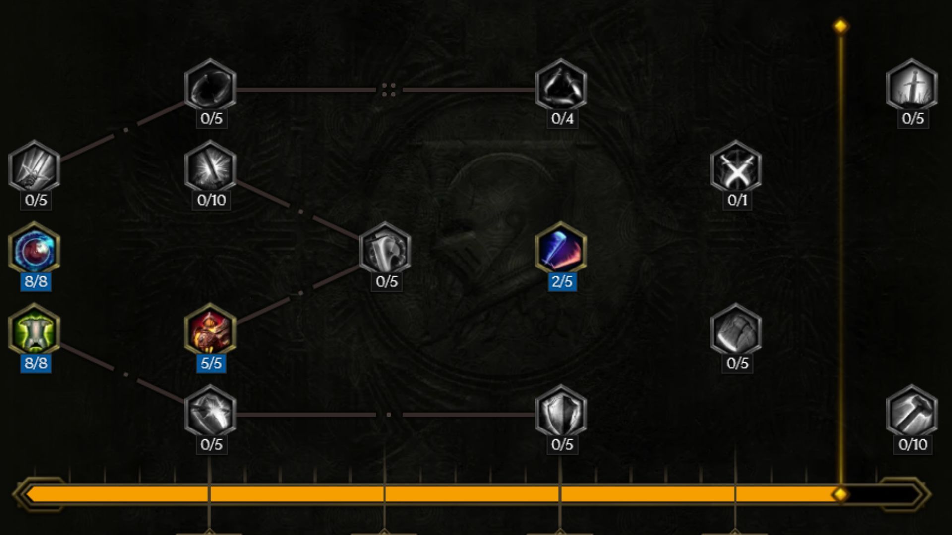 Passive Skill tree for the Autobomber build in Last Epoch (Image via Eleventh Hour Games)