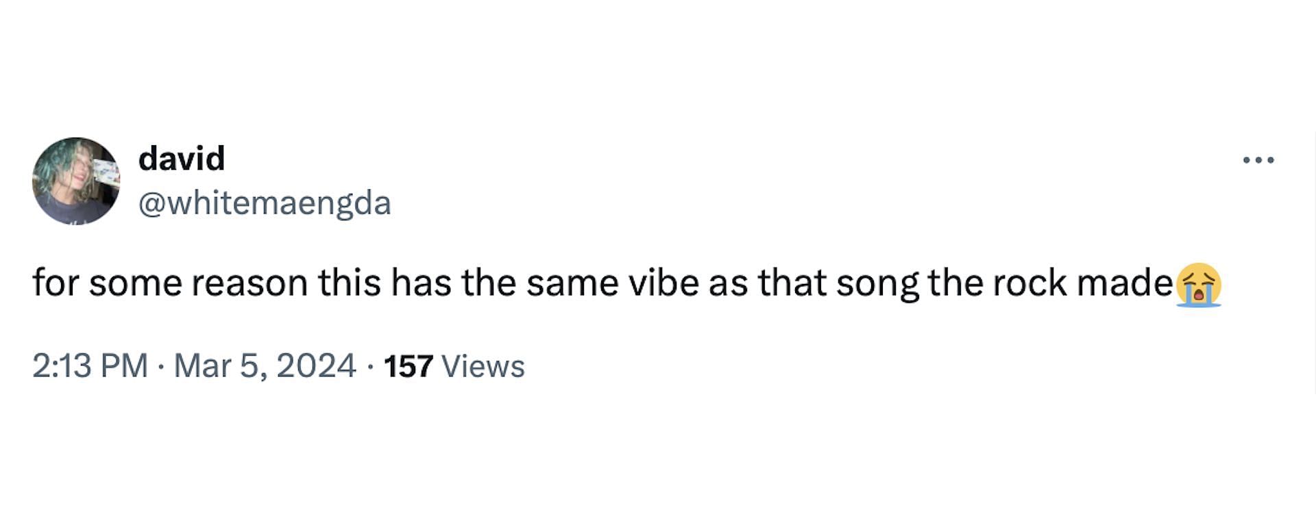 Netizen reacts to Nardo&#039;s viral music teaser on X (Image via X/@whitemaengda)