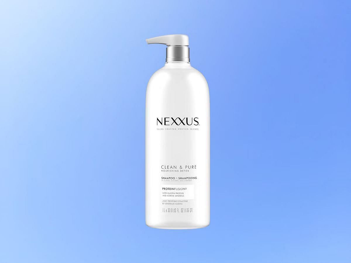 The Nexxus Clean and Pure Clarifying Shampoo (Image via Amazon)