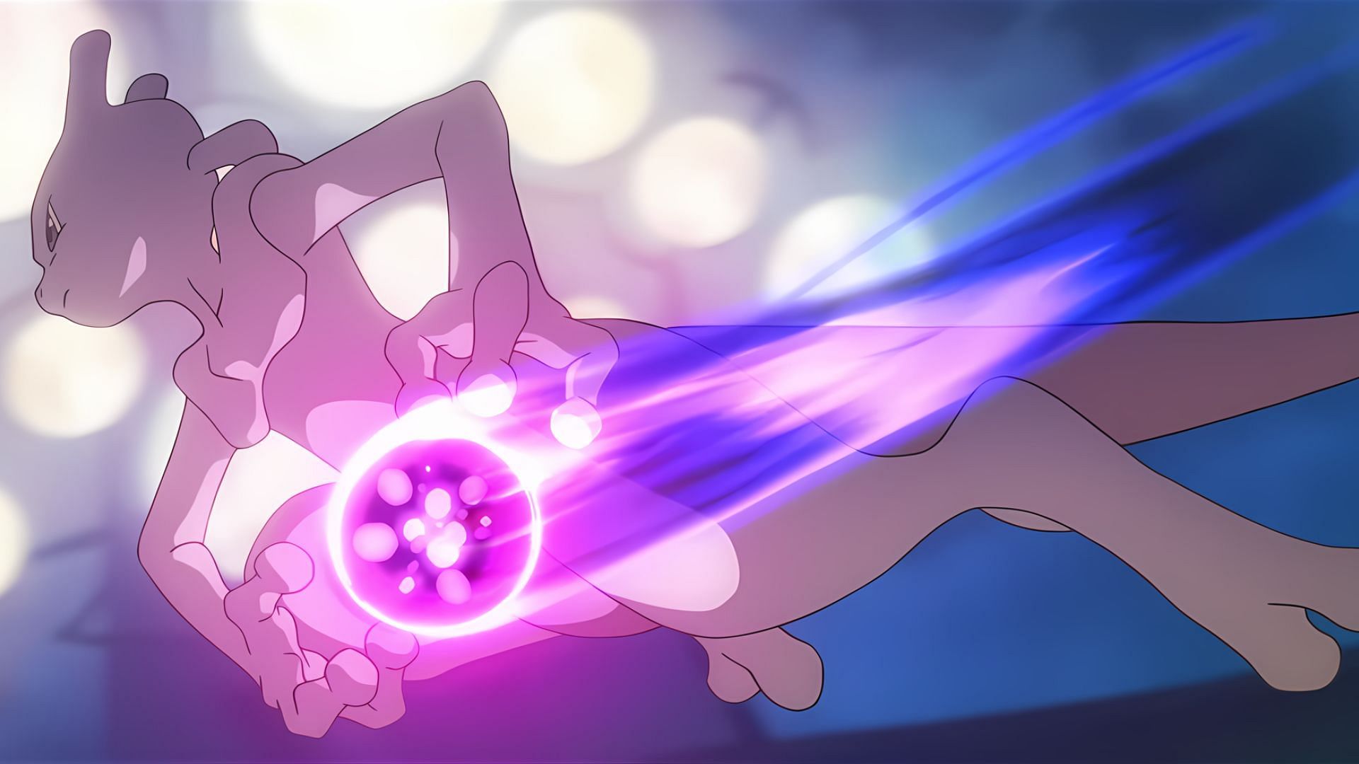 Mewtwo in the Celestial video (Image via The Pokemon Company)
