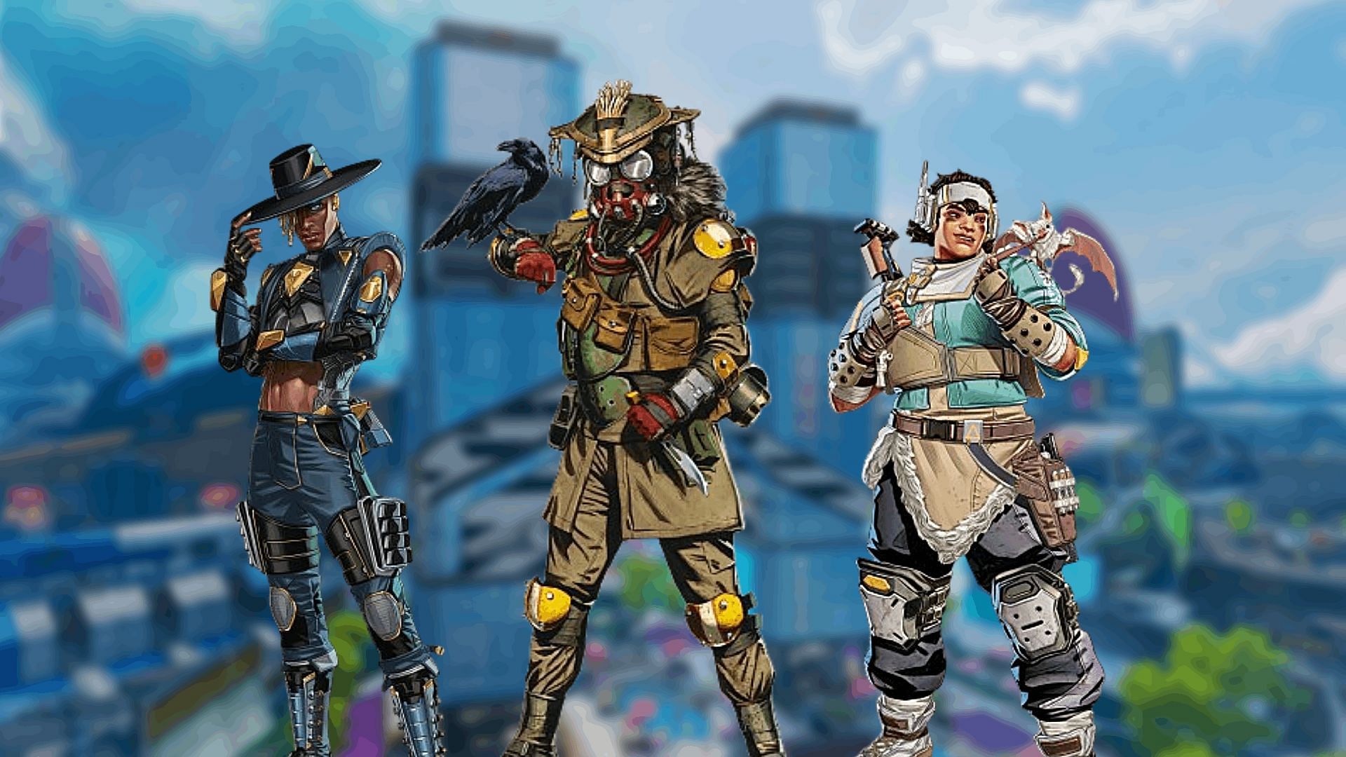 Best Recon Class tier list for Olympus in Apex Legends Season 20 (Image via EA | Edited by Sportskeeda)