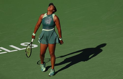 Naomi Osaka at the BNP Paribas Open 2024