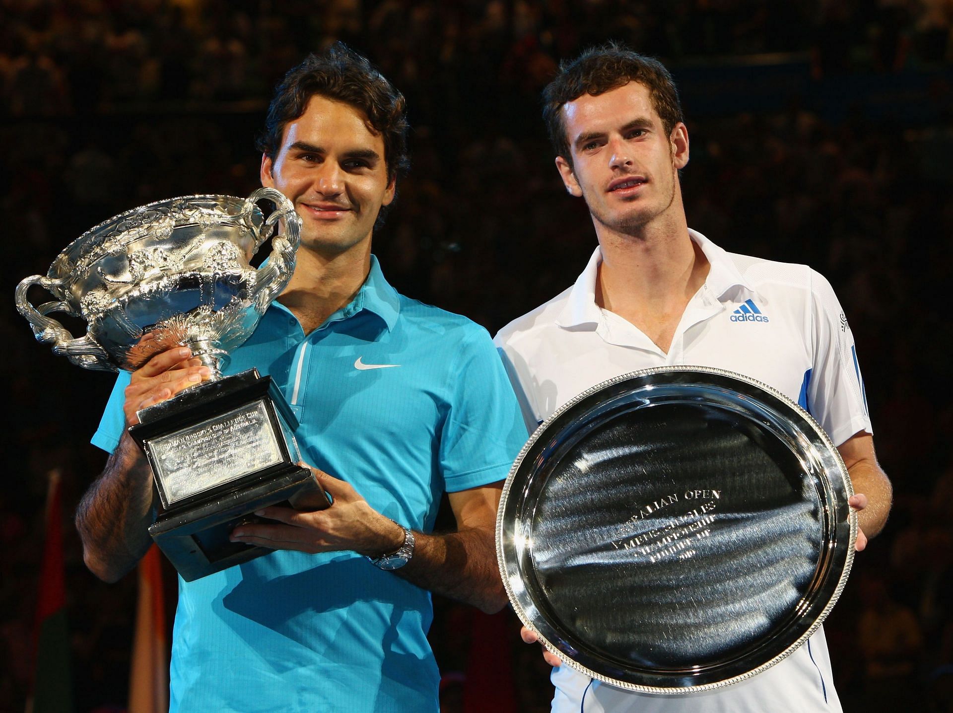 Roger Federer beat Andy Murray in both of their Major finals