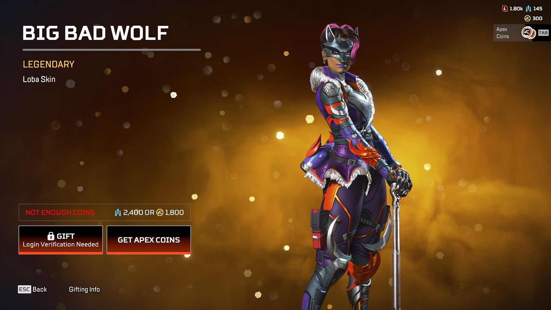 Loba skin of Inner Beast Collection Event(Image via Respawn Entertainment)