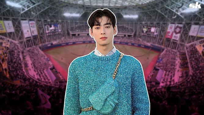 “If I was there, I wouldn't watch the game at all” - K-pop star Cha Eun Woo's Seoul Series appearance electrifies fans