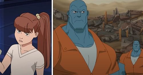 Monster Girl and the Mauler Twins (Image via EmergenClip@YouTube and PrimeVideo@YouTube)