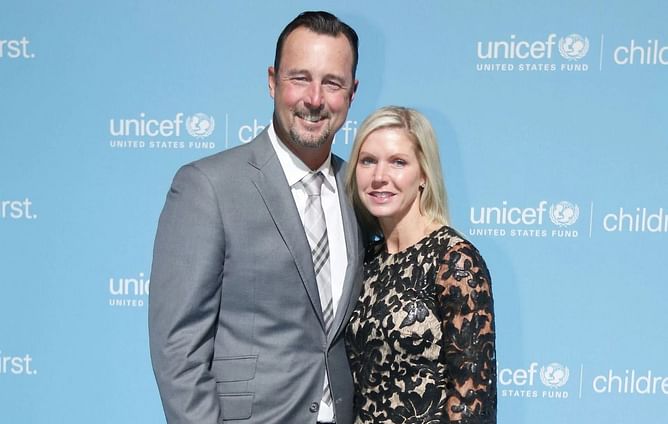 Late Red Sox star Tim Wakefield's widow, Stacy, continued helping kids at Boston Children's Hospital amid her own cancer battle