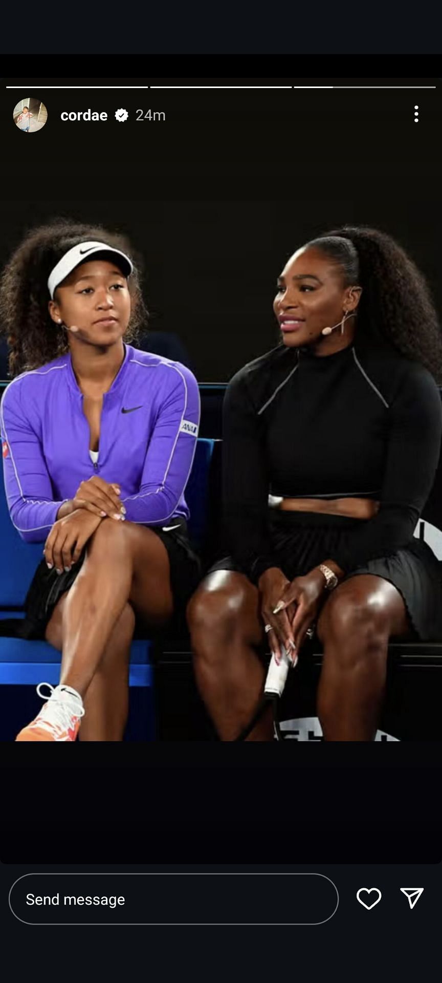 Naomi Osaka's Boyfriend Cordae Looks Back On Her Joining Serena ...