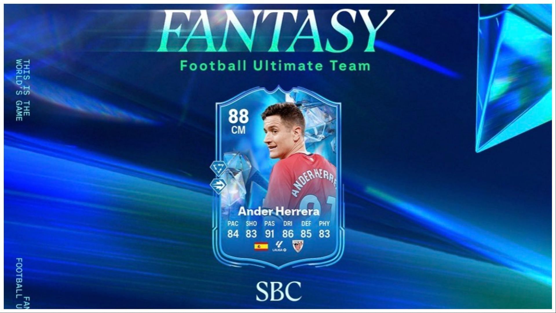 The EA FC 24 Ander Herrera FC Fantasy SBC is now available