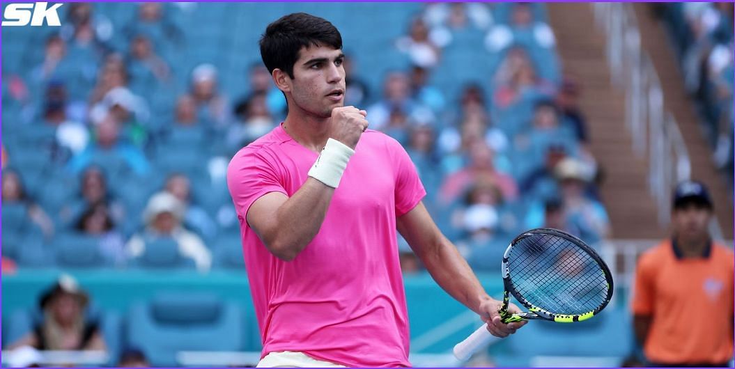 Carlos Alcaraz at the Miami Open 