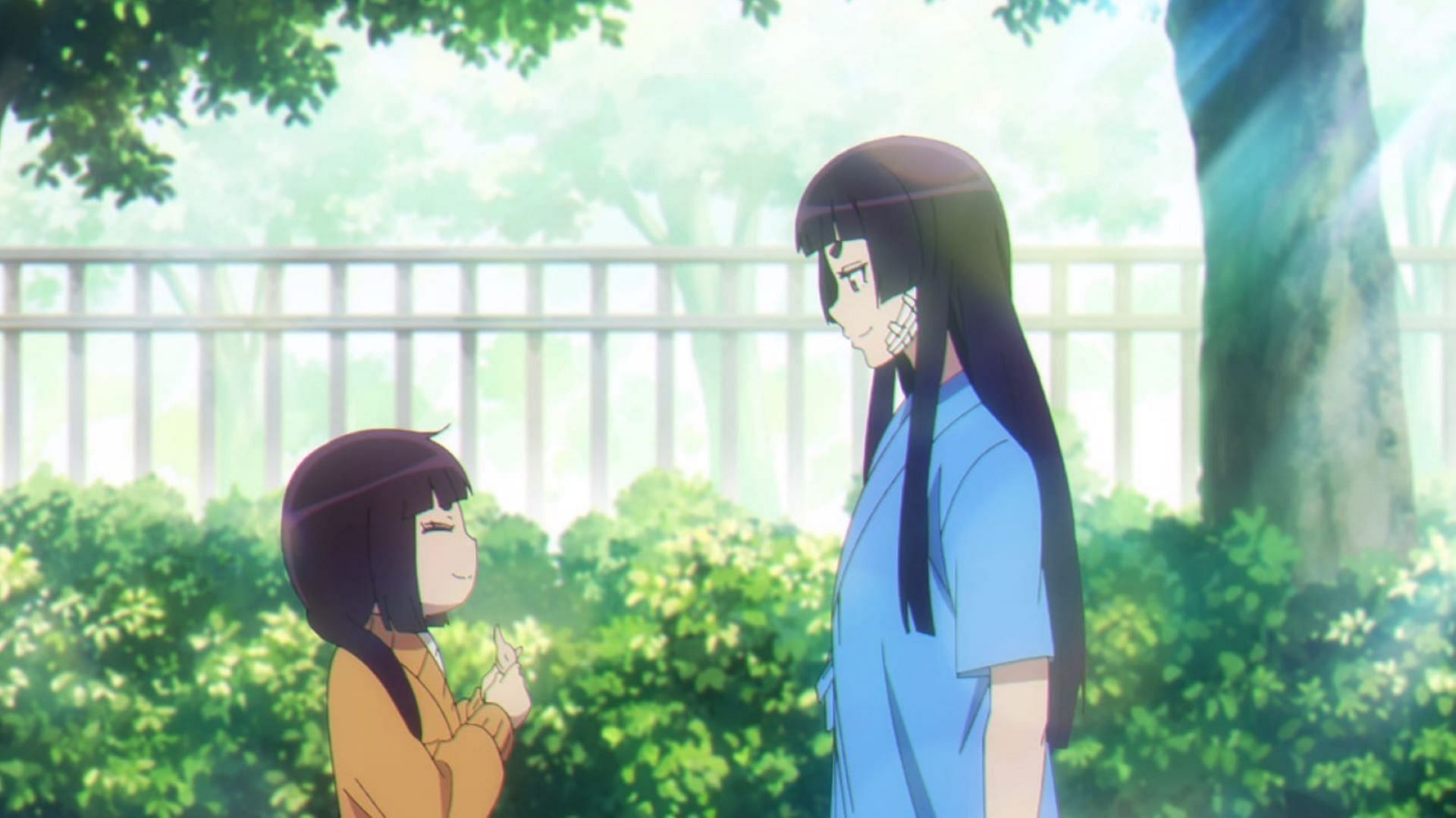 Izumo and her sister, as seen in the anime (Image via Studio VOLN)