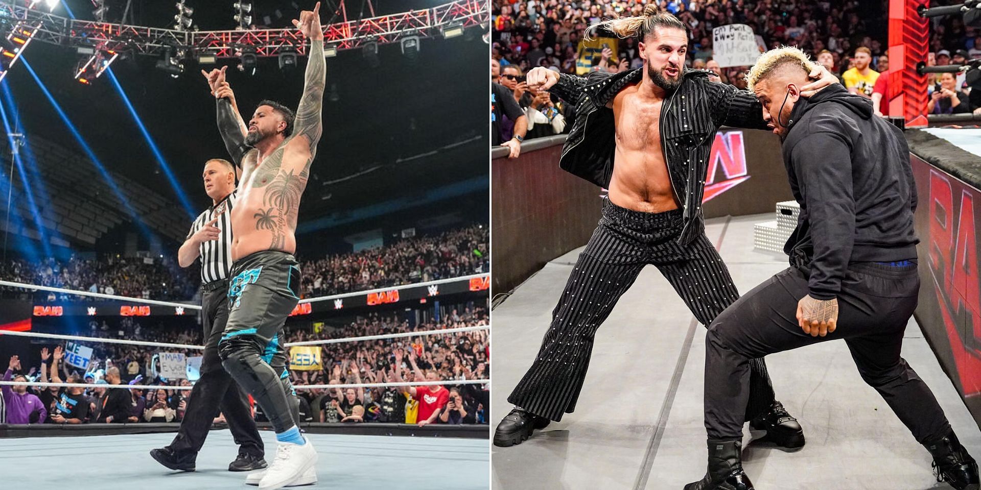 A huge brawl broke out on WWE RAW this week