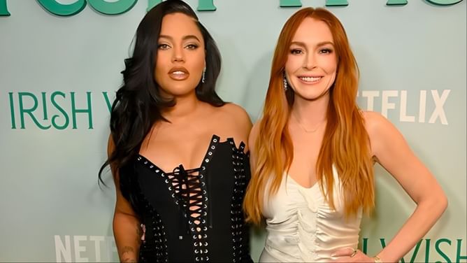 “Aligned on a bunch of stuff”: Ayesha Curry & Lindsay Lohan spill the tea on how they become ‘best friends’