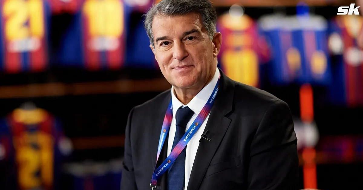 Barcelona president Joan Laporta