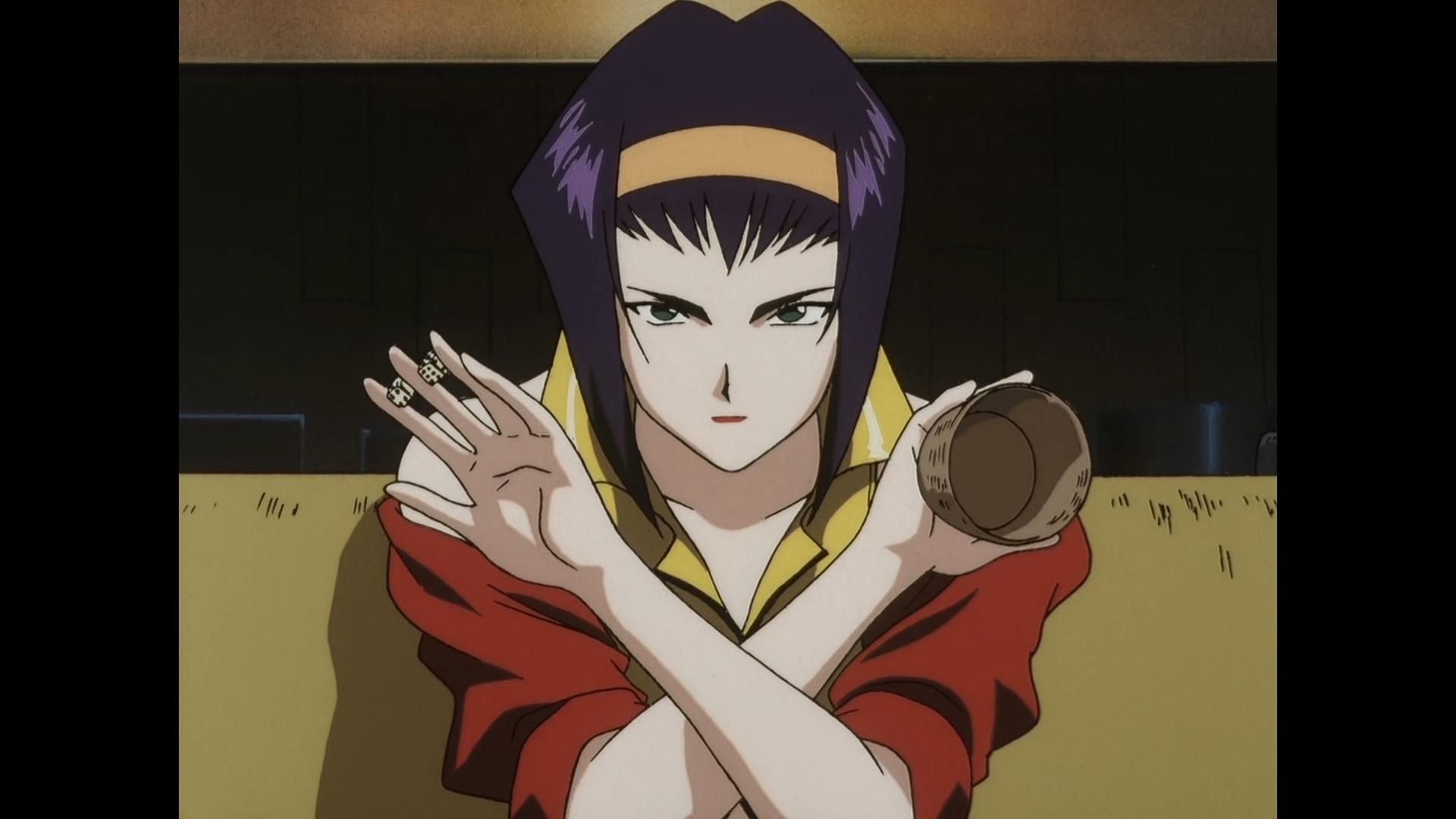 Faye Valentine from Cowboy Bebop, one of the best bingeable anime to watch (Image via Sunrise)