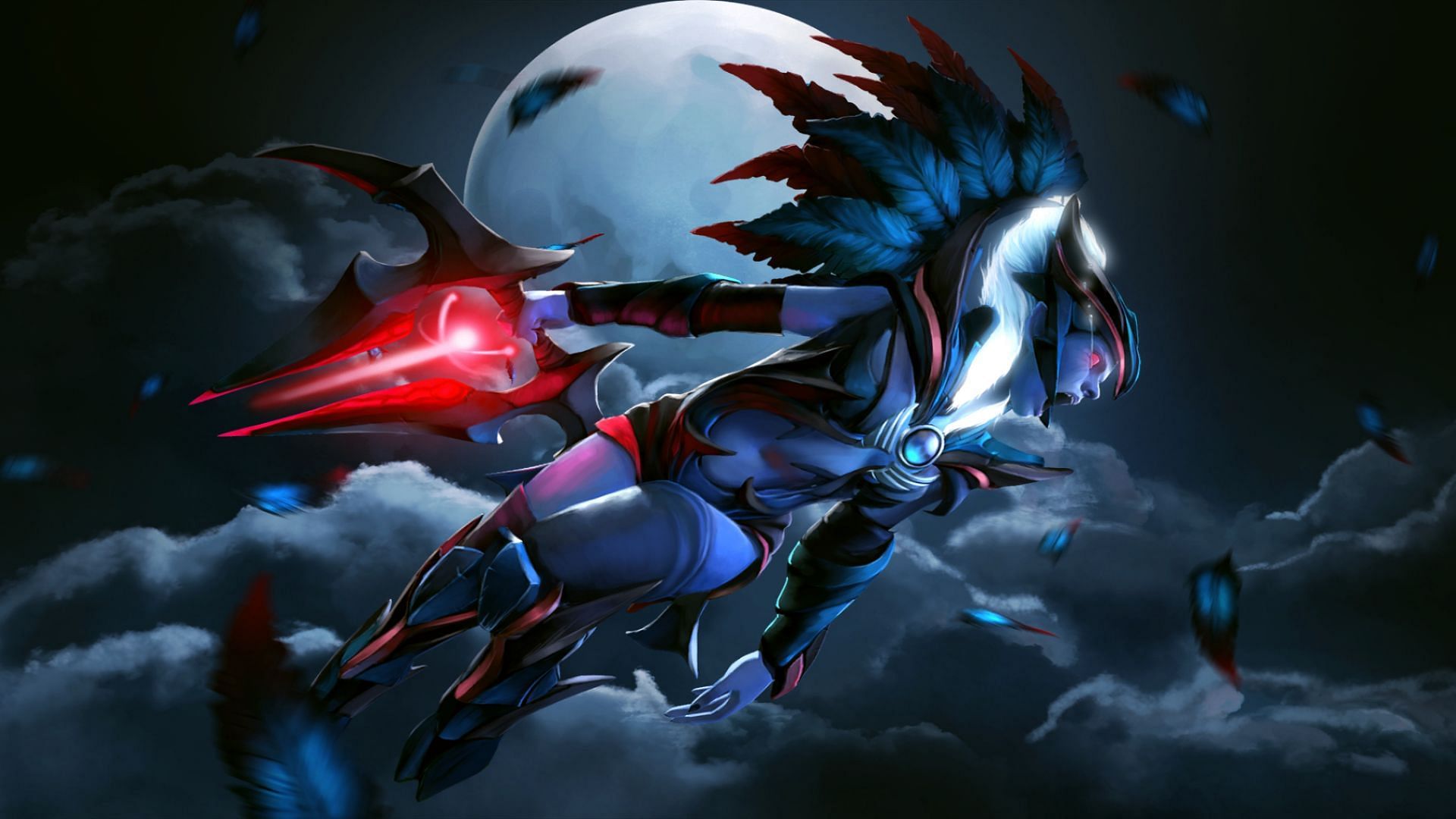 Vengeful Spirit&#039;s Echoes of the Eyrie Loading Screen (Valve)