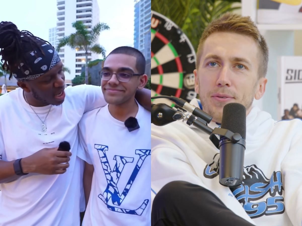 Miniminter gives his take on KSI meeting up with N3on (Image via YouTube/N3on and What