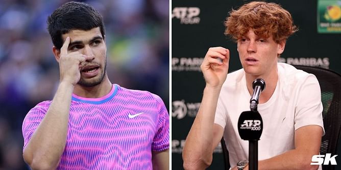 "Carlos Alcaraz makes things very difficult, he puts a lot of pressure on you" - Jannik Sinner says Spaniard 'deserved to win' Indian Wells SF clash