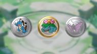 Venusaur, Blastoise, and Venomoth's Boost Emblems in Pokemon Unite (Image via The Pokemon Company)