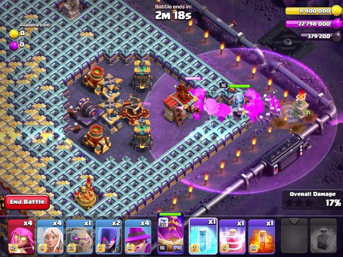 Right-side attack (Image via Supercell)