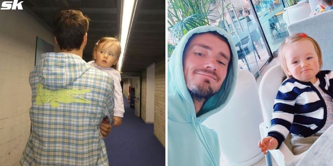 "If you try to help her she starts screaming, and says, Go away" - Daniil Medvedev 'proud' of daughter Alisa for inheriting his strong personality