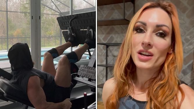 WWE RAW star reacts after Becky Lynch surprised him with a message for his daughter