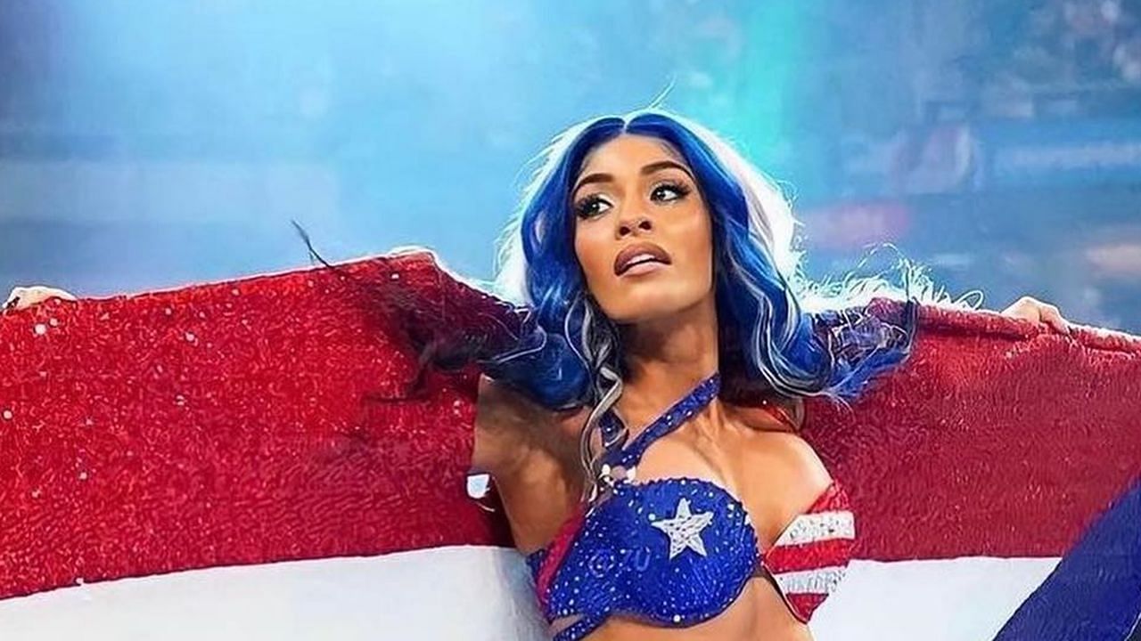 Zelina Vega at WWE Backlash 2023 (via Vega