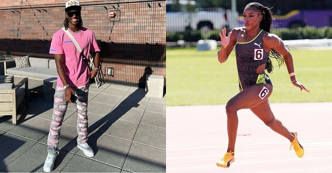 Marvin Harrison’s GF Charokee Young shares adorable mirror selfie as power couple twin in black for exciting event
