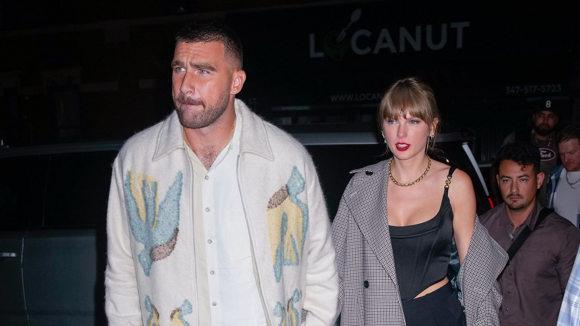 Travis Kelce and Taylor Swift show their affections toward each other again