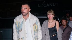 Spotted: Travis Kelce, Taylor Swift hold hand and soak up the sun during their PDA-filled Bahamas vacation