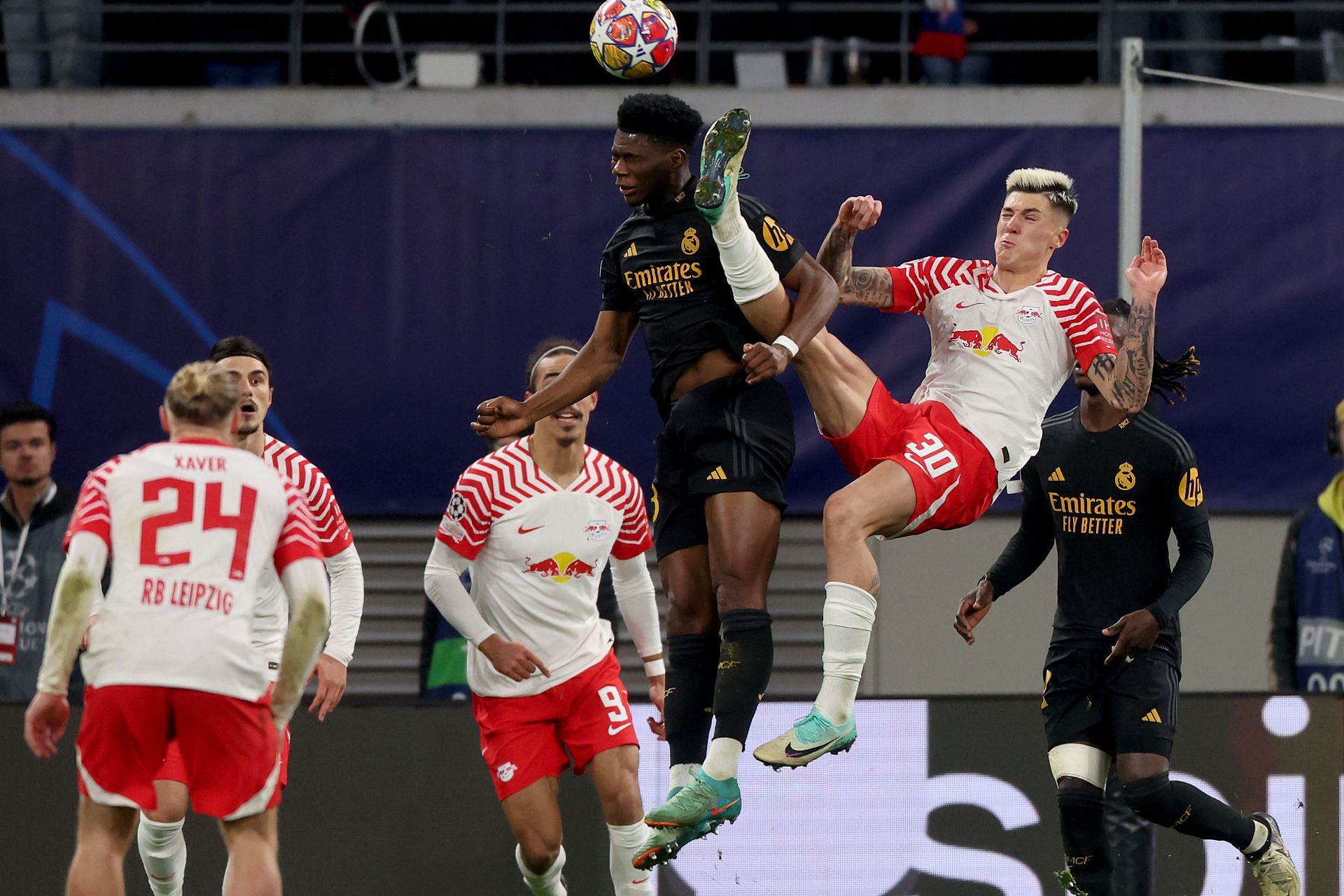 RB Leipzig v Real Madrid CF: Round of 16 First Leg - UEFA Champions League 2023/24