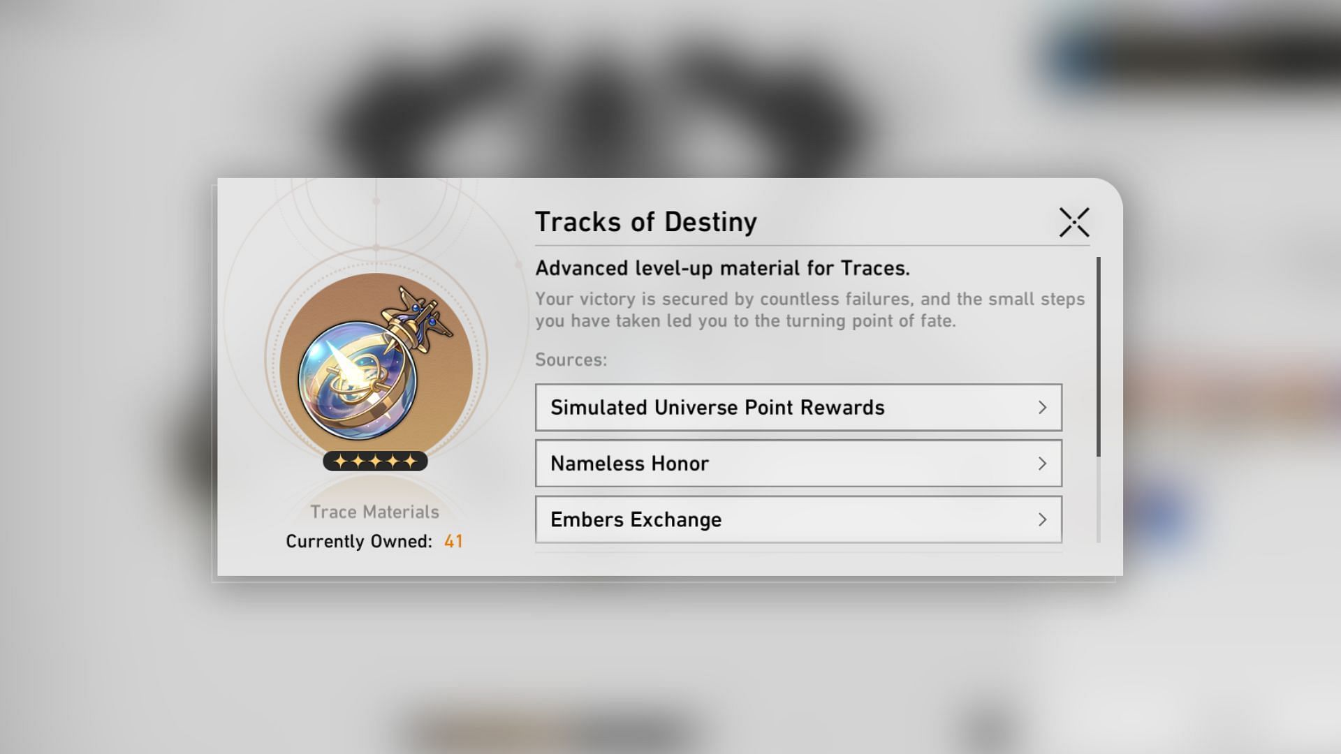 Tracks of Destiny (Image via HoYoverse)