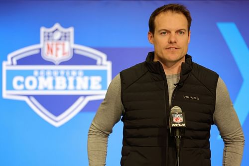 Kevin O'Connell at NFL Combine